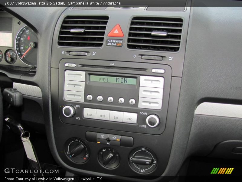 Campanella White / Anthracite 2007 Volkswagen Jetta 2.5 Sedan