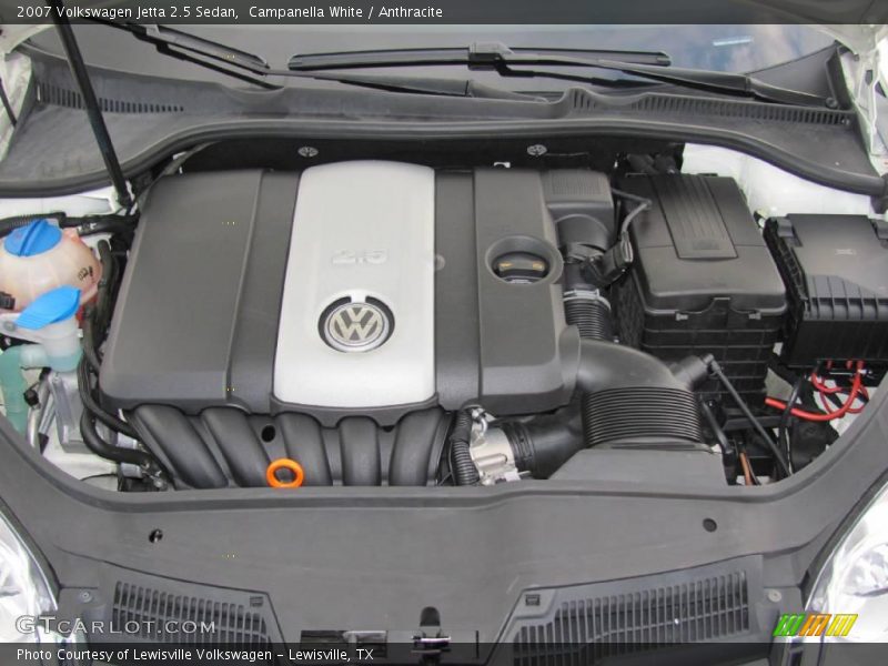 Campanella White / Anthracite 2007 Volkswagen Jetta 2.5 Sedan