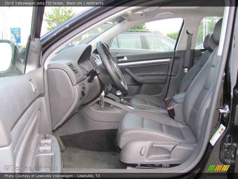 Black Uni / Anthracite 2009 Volkswagen Jetta TDI Sedan