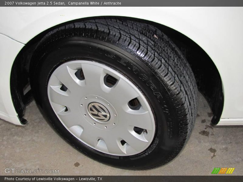 Campanella White / Anthracite 2007 Volkswagen Jetta 2.5 Sedan