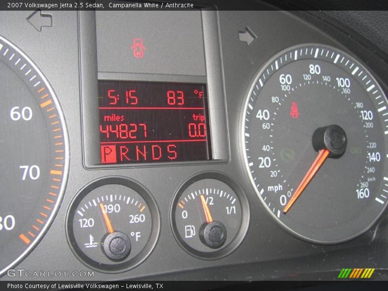 Campanella White / Anthracite 2007 Volkswagen Jetta 2.5 Sedan
