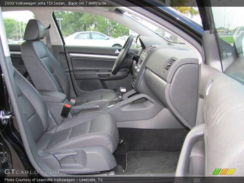 Black Uni / Anthracite 2009 Volkswagen Jetta TDI Sedan