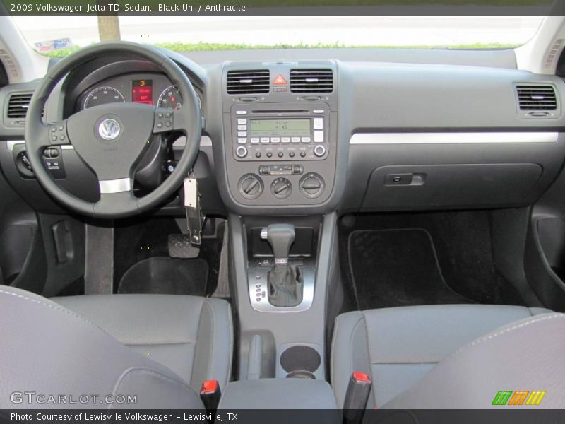 Black Uni / Anthracite 2009 Volkswagen Jetta TDI Sedan
