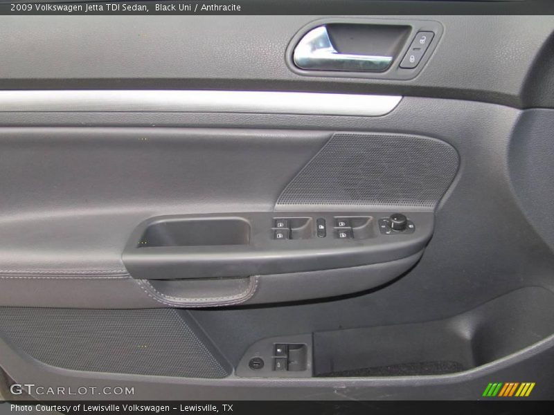 Black Uni / Anthracite 2009 Volkswagen Jetta TDI Sedan