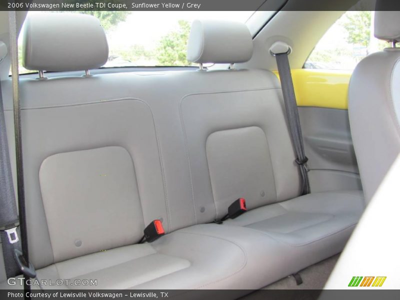 Sunflower Yellow / Grey 2006 Volkswagen New Beetle TDI Coupe