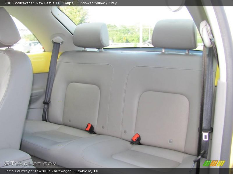 Sunflower Yellow / Grey 2006 Volkswagen New Beetle TDI Coupe