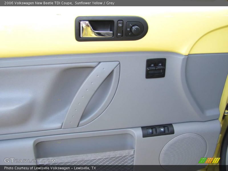 Sunflower Yellow / Grey 2006 Volkswagen New Beetle TDI Coupe