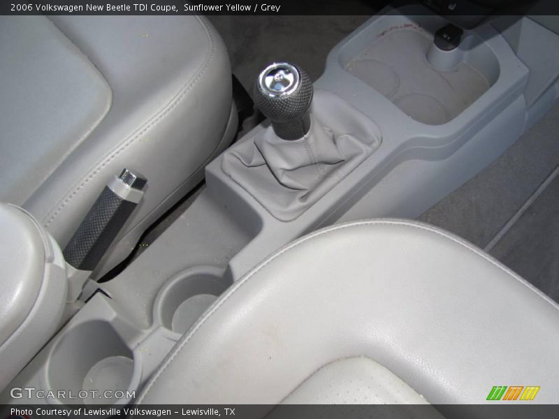 Sunflower Yellow / Grey 2006 Volkswagen New Beetle TDI Coupe