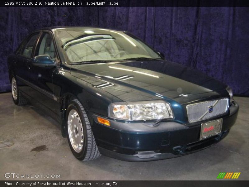 Nautic Blue Metallic / Taupe/Light Taupe 1999 Volvo S80 2.9