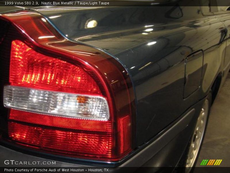 Nautic Blue Metallic / Taupe/Light Taupe 1999 Volvo S80 2.9
