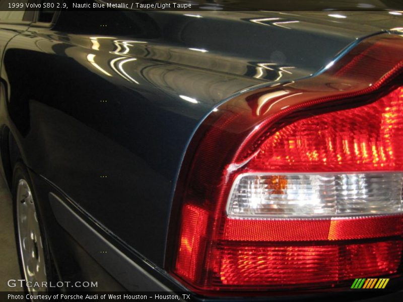 Nautic Blue Metallic / Taupe/Light Taupe 1999 Volvo S80 2.9