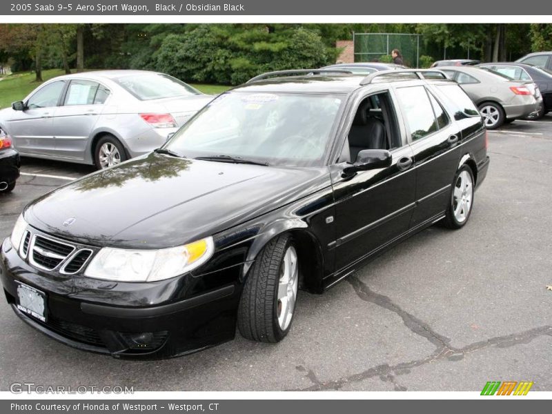 Black / Obsidian Black 2005 Saab 9-5 Aero Sport Wagon