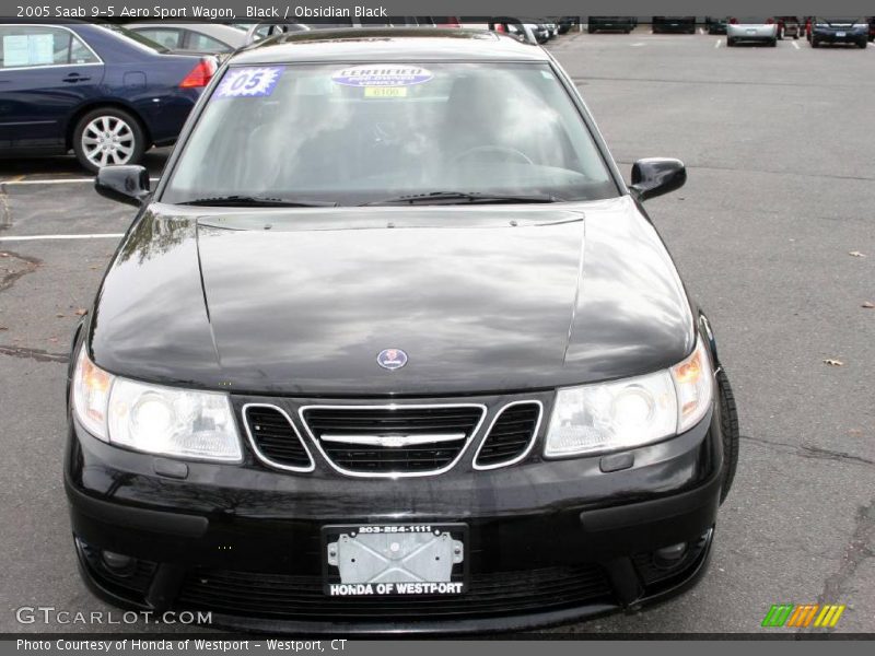 Black / Obsidian Black 2005 Saab 9-5 Aero Sport Wagon