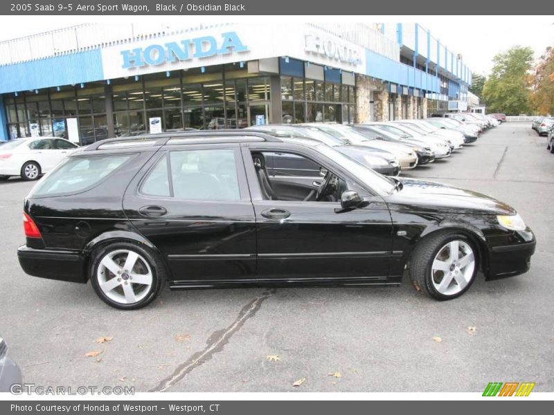 Black / Obsidian Black 2005 Saab 9-5 Aero Sport Wagon