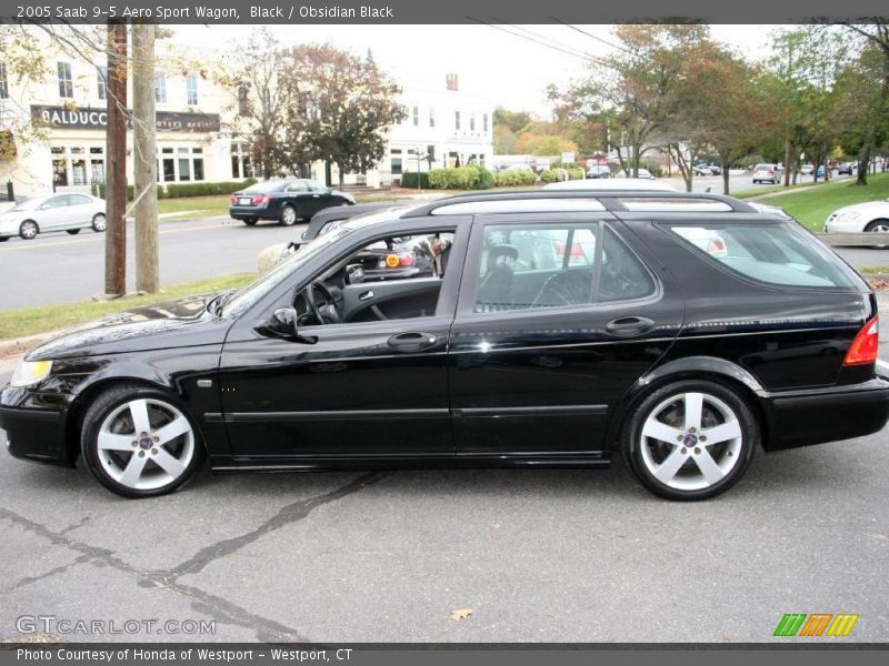Black / Obsidian Black 2005 Saab 9-5 Aero Sport Wagon