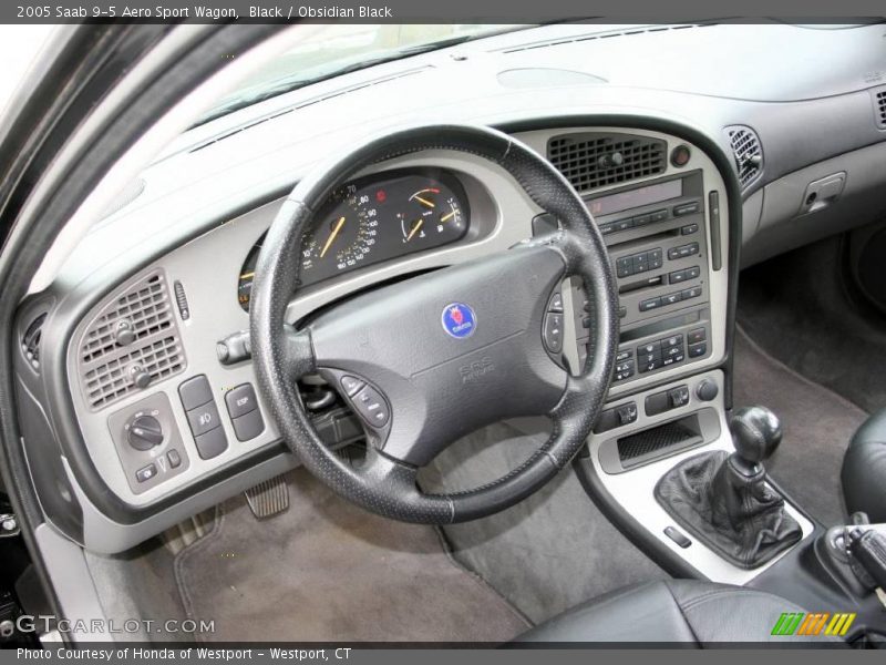 Black / Obsidian Black 2005 Saab 9-5 Aero Sport Wagon