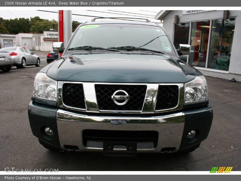 Deep Water Blue / Graphite/Titanium 2006 Nissan Armada LE 4x4