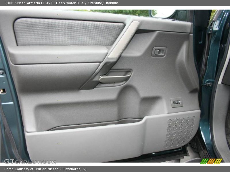 Deep Water Blue / Graphite/Titanium 2006 Nissan Armada LE 4x4