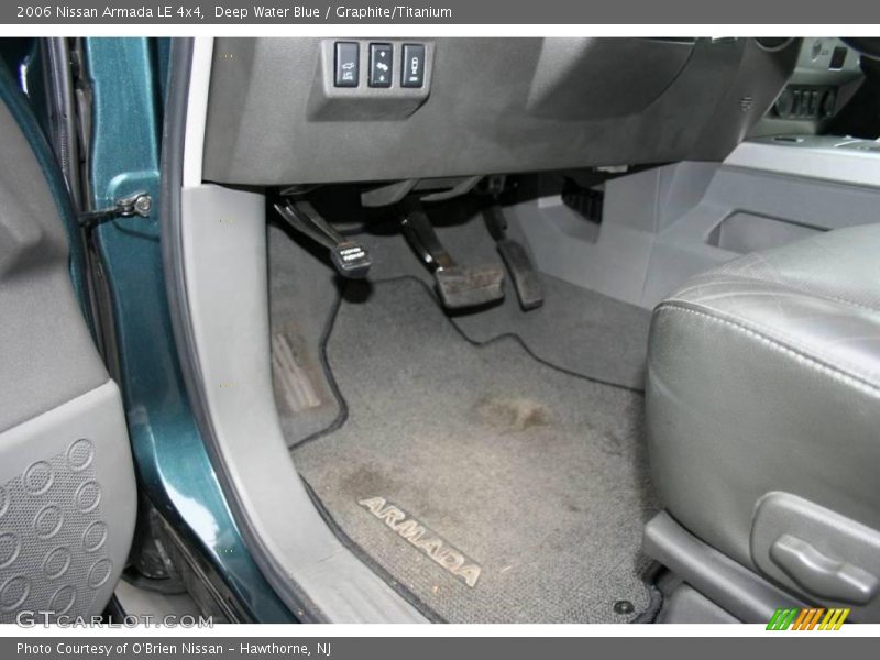 Deep Water Blue / Graphite/Titanium 2006 Nissan Armada LE 4x4