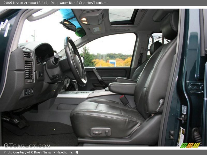 Deep Water Blue / Graphite/Titanium 2006 Nissan Armada LE 4x4