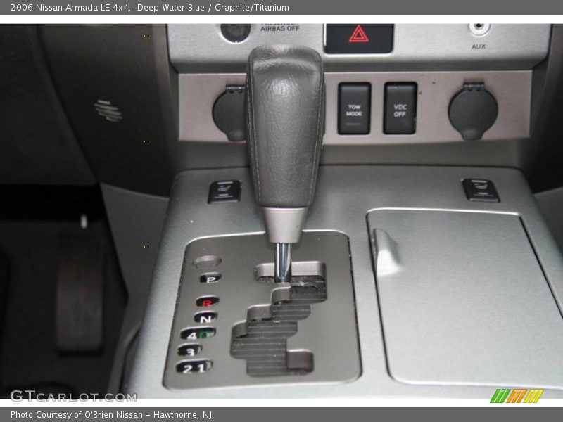 Deep Water Blue / Graphite/Titanium 2006 Nissan Armada LE 4x4