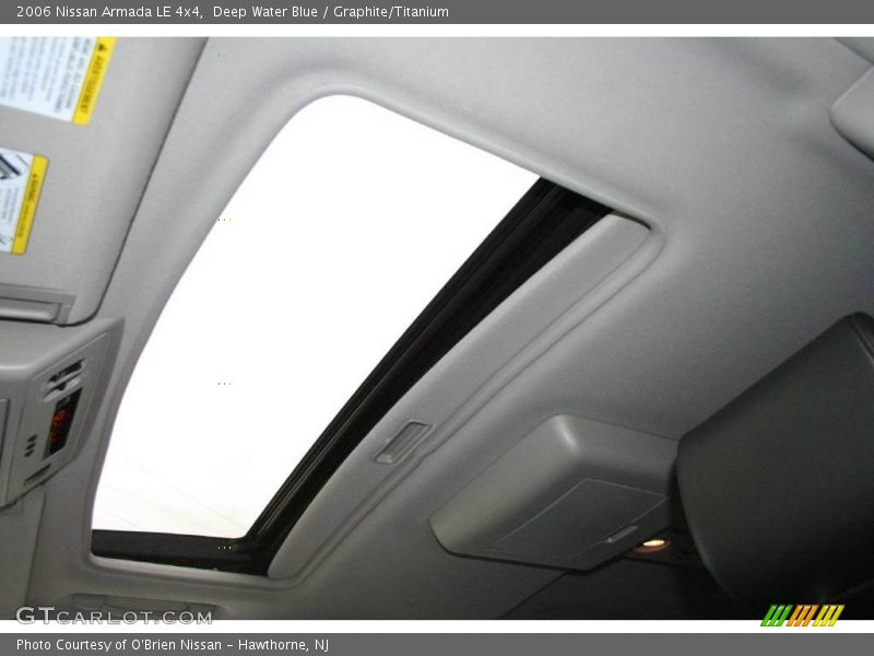 Deep Water Blue / Graphite/Titanium 2006 Nissan Armada LE 4x4