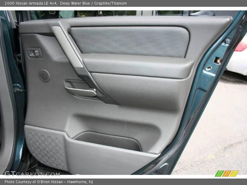 Deep Water Blue / Graphite/Titanium 2006 Nissan Armada LE 4x4