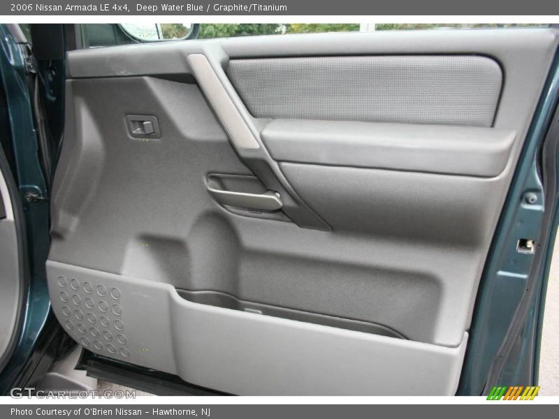 Deep Water Blue / Graphite/Titanium 2006 Nissan Armada LE 4x4