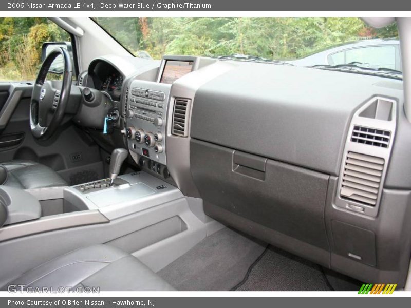 Deep Water Blue / Graphite/Titanium 2006 Nissan Armada LE 4x4