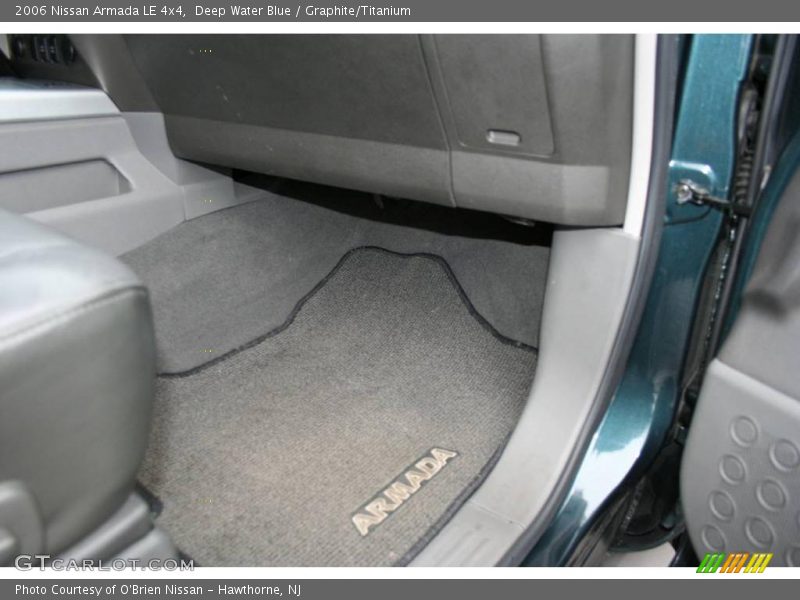 Deep Water Blue / Graphite/Titanium 2006 Nissan Armada LE 4x4