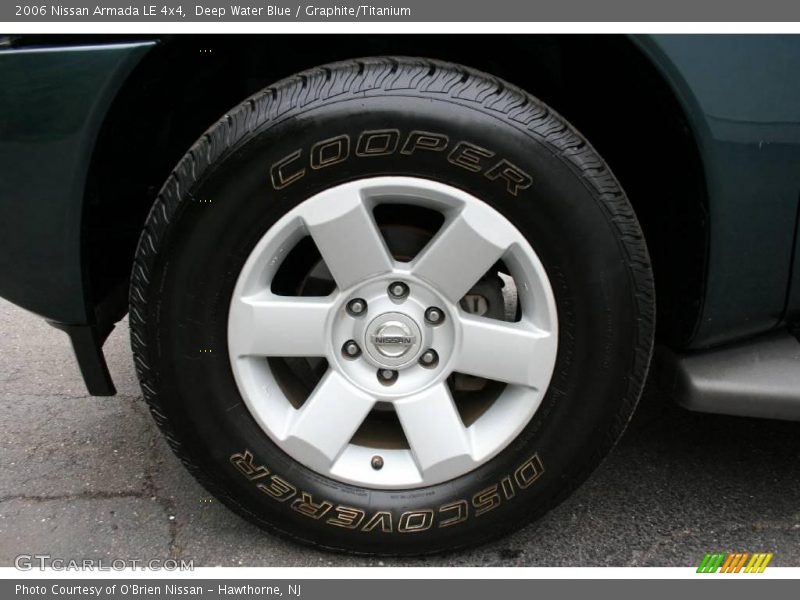 Deep Water Blue / Graphite/Titanium 2006 Nissan Armada LE 4x4