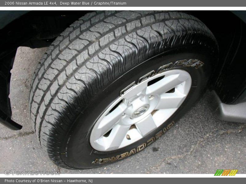 Deep Water Blue / Graphite/Titanium 2006 Nissan Armada LE 4x4