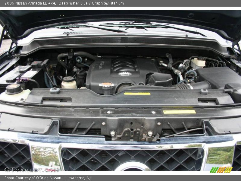Deep Water Blue / Graphite/Titanium 2006 Nissan Armada LE 4x4