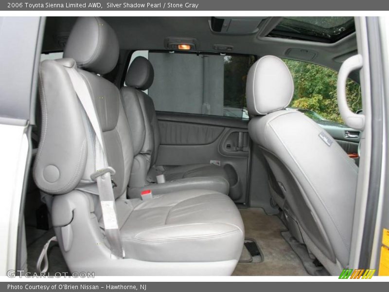 Silver Shadow Pearl / Stone Gray 2006 Toyota Sienna Limited AWD