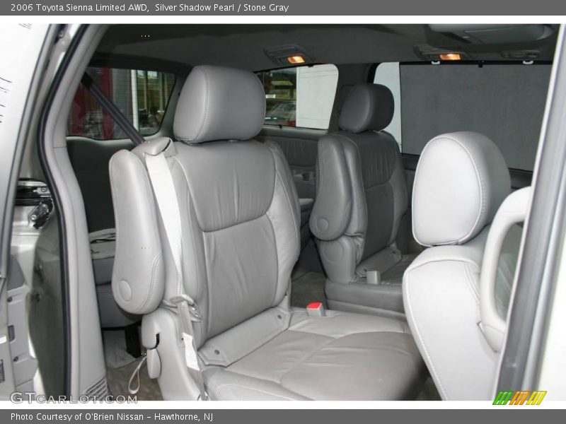 Silver Shadow Pearl / Stone Gray 2006 Toyota Sienna Limited AWD
