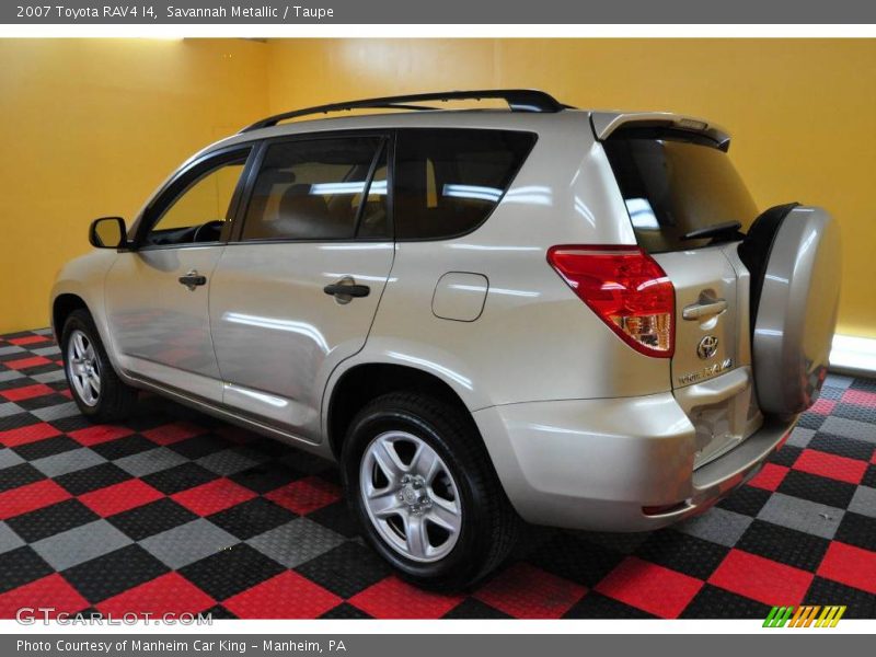 Savannah Metallic / Taupe 2007 Toyota RAV4 I4