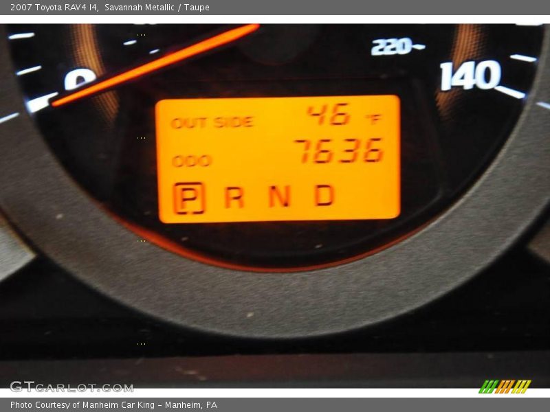 Savannah Metallic / Taupe 2007 Toyota RAV4 I4
