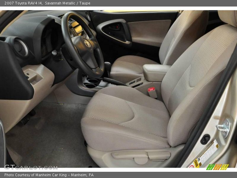 Savannah Metallic / Taupe 2007 Toyota RAV4 I4