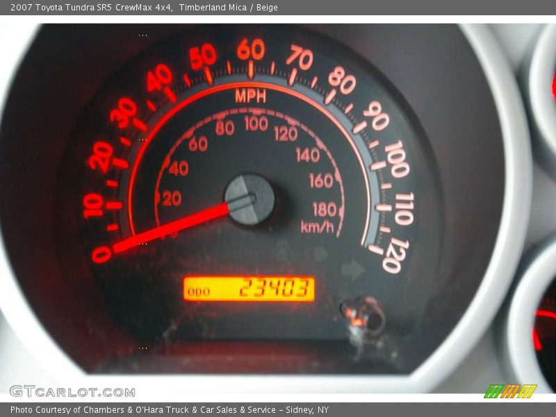 Timberland Mica / Beige 2007 Toyota Tundra SR5 CrewMax 4x4