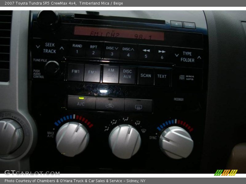 Timberland Mica / Beige 2007 Toyota Tundra SR5 CrewMax 4x4