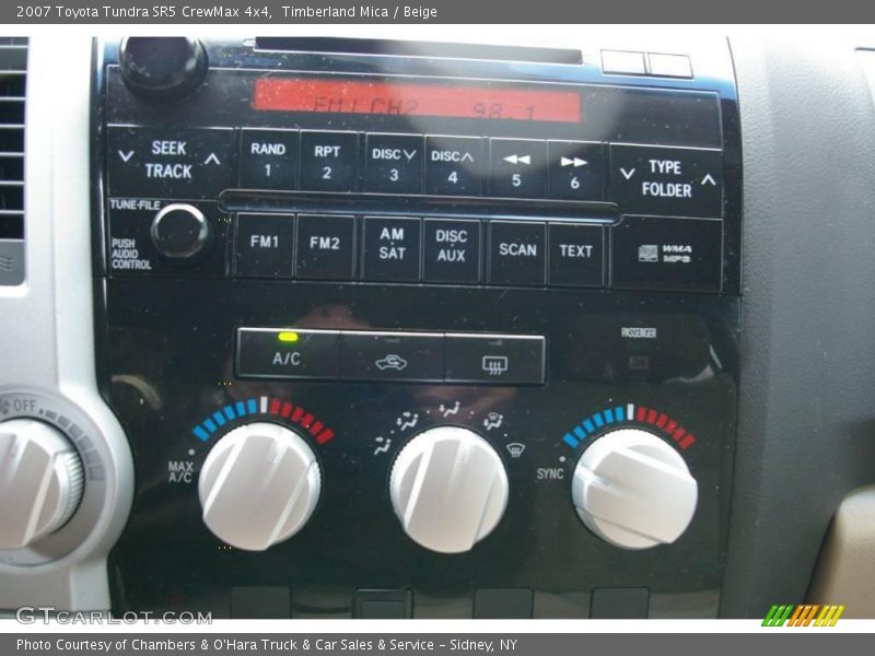 Timberland Mica / Beige 2007 Toyota Tundra SR5 CrewMax 4x4