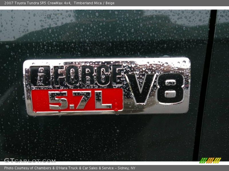 Timberland Mica / Beige 2007 Toyota Tundra SR5 CrewMax 4x4