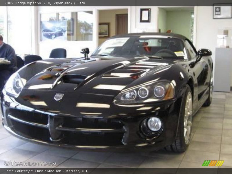 Viper Black / Black 2009 Dodge Viper SRT-10