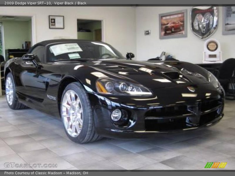 Viper Black / Black 2009 Dodge Viper SRT-10