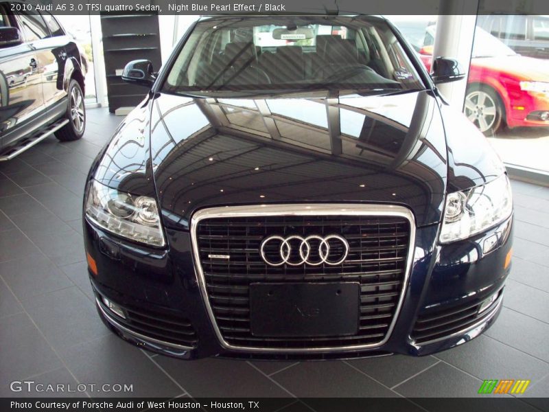 Night Blue Pearl Effect / Black 2010 Audi A6 3.0 TFSI quattro Sedan