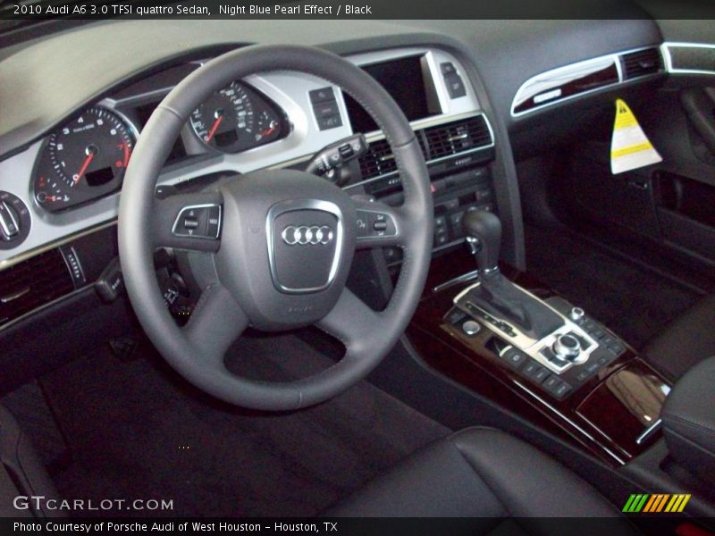 Night Blue Pearl Effect / Black 2010 Audi A6 3.0 TFSI quattro Sedan