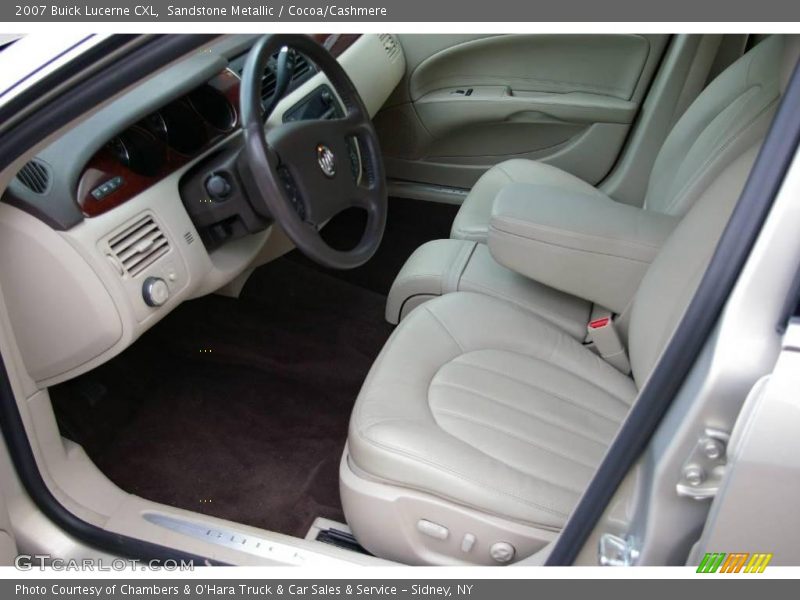 Sandstone Metallic / Cocoa/Cashmere 2007 Buick Lucerne CXL
