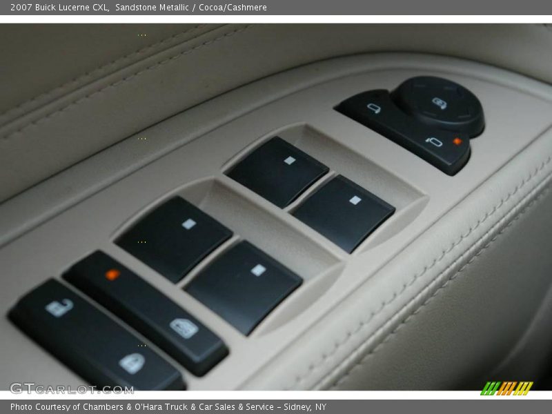 Sandstone Metallic / Cocoa/Cashmere 2007 Buick Lucerne CXL