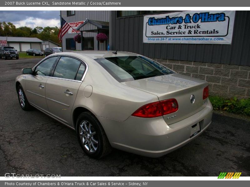 Sandstone Metallic / Cocoa/Cashmere 2007 Buick Lucerne CXL
