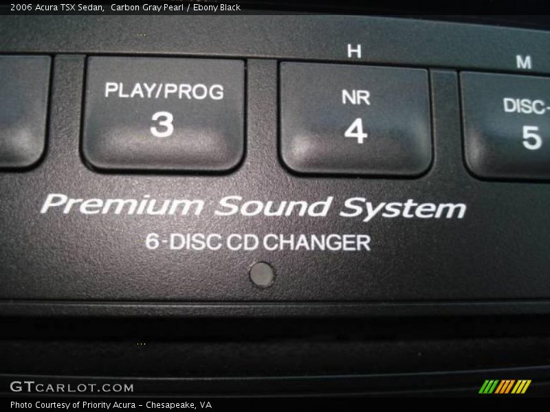 Carbon Gray Pearl / Ebony Black 2006 Acura TSX Sedan